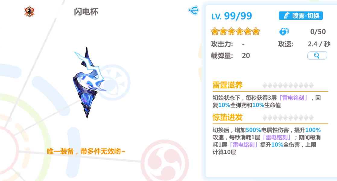 崩坏学园2闪电杯装备测评