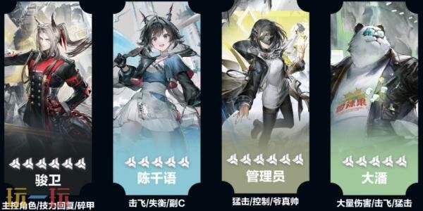 明日方舟终末地大潘阵容怎么搭配 大潘阵容搭配推荐