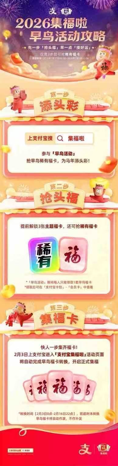 2026支付宝集福在哪里打开？2026支付宝集福活动入口一览