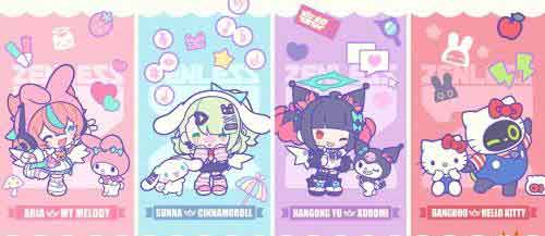 《绝区零》联动三丽鸥周边开售！人气阵营「妄想天使」专属设计