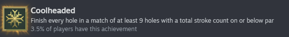《超级高尔夫大乱斗》冷静沉着成就指南