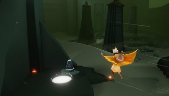 光遇远古战场中央冥想在哪里？