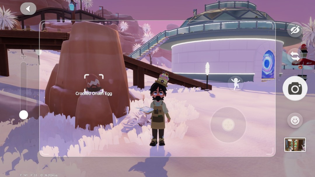 《心动小镇》温泉裂纹蛋位置介绍