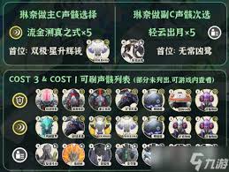 鸣潮琳奈声骸怎么选