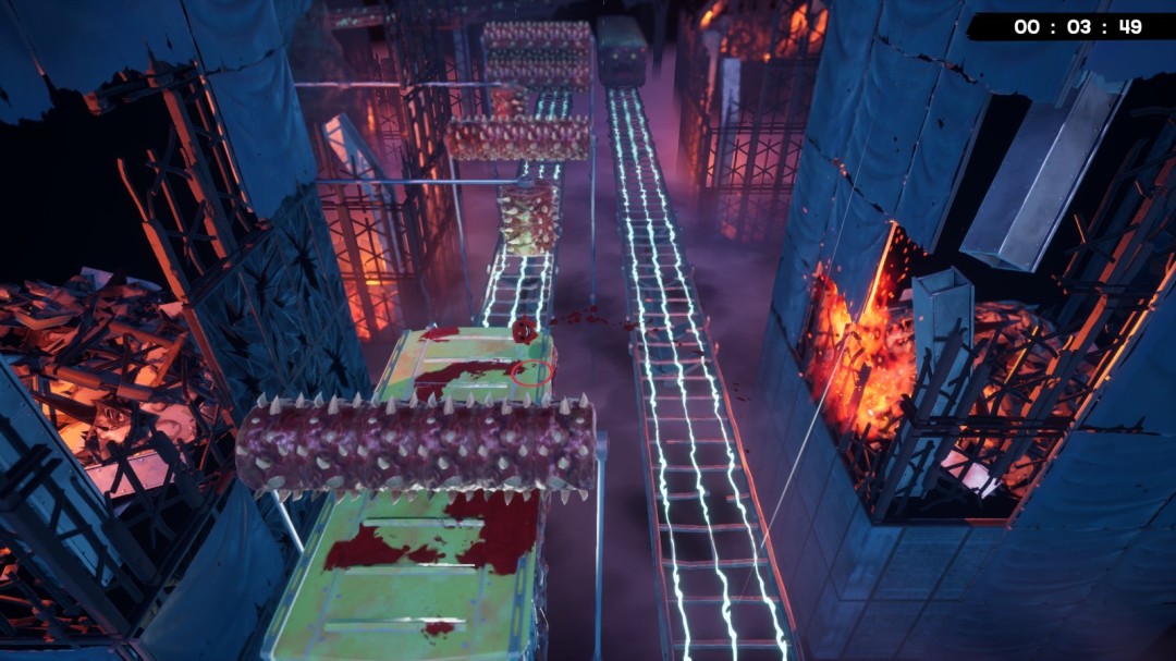 《超级肉肉男孩3D》第五章秘密关卡攻略