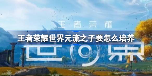 王者荣耀世界元流之子流脉选择与装备配队推荐详情