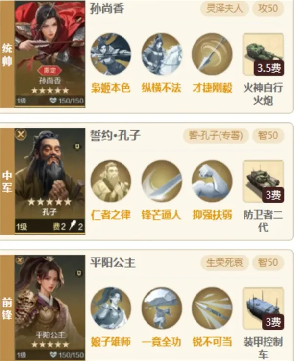 《世界启元》孔子传承队伍搭配推荐