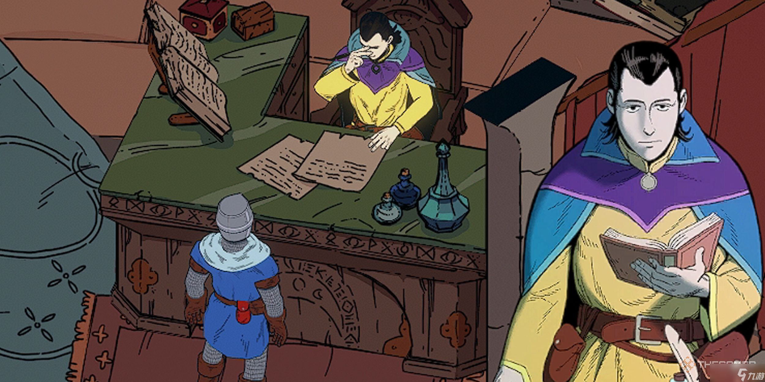 《Esoteric Ebb》的主角设定为牧师，因为这个职业太强了