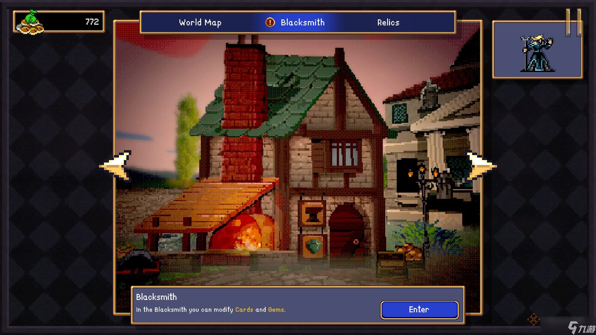 怎么解锁《Vampire Crawlers》中的铁匠