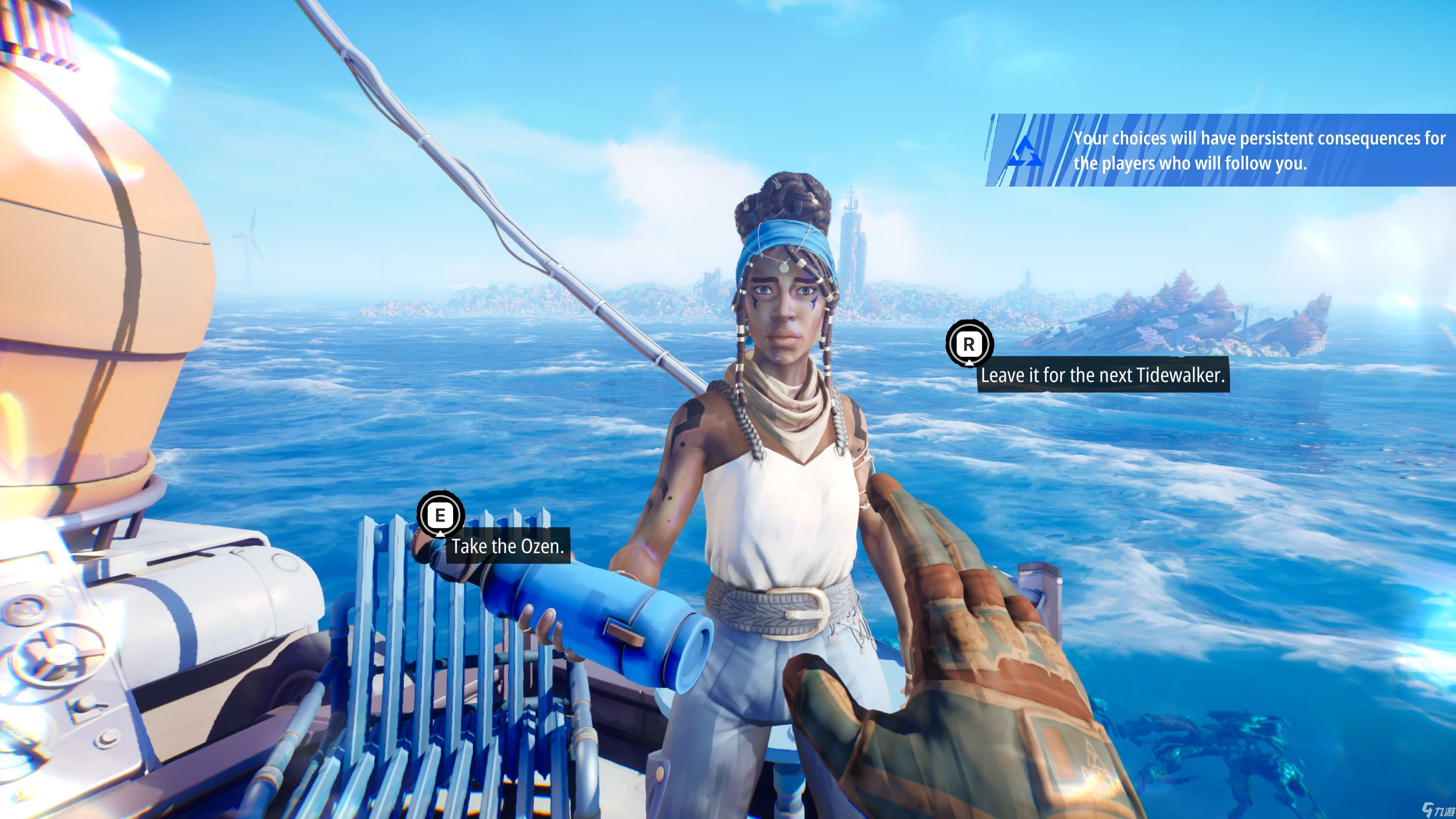 在《Tides of Tomorrow》中 你应该拿走Nahe的ozen吗