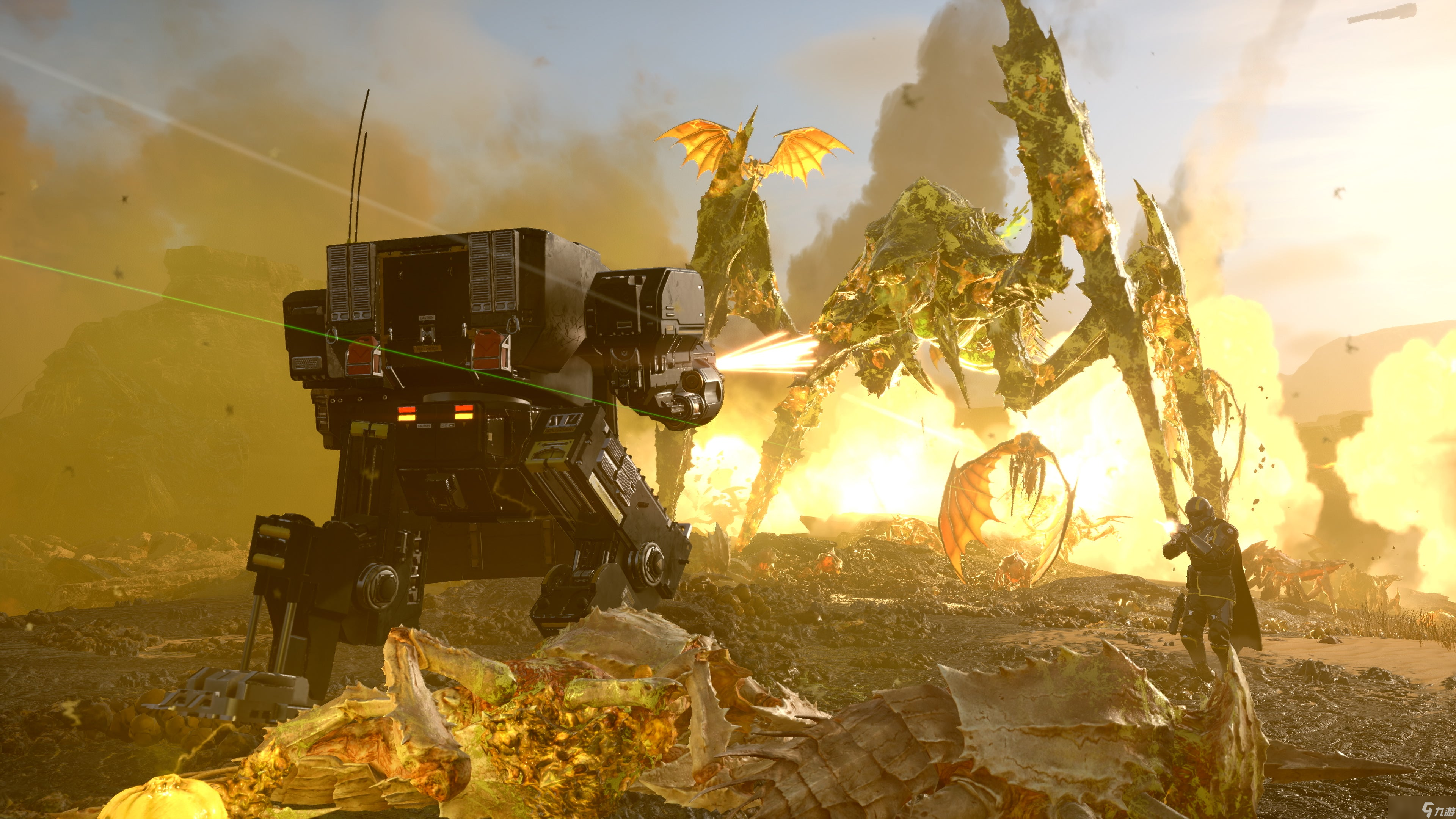 《HELLDIVERS 2》“压迫机器”6.2.2版本更新带来重大平衡性调整，并新增两个生物群落