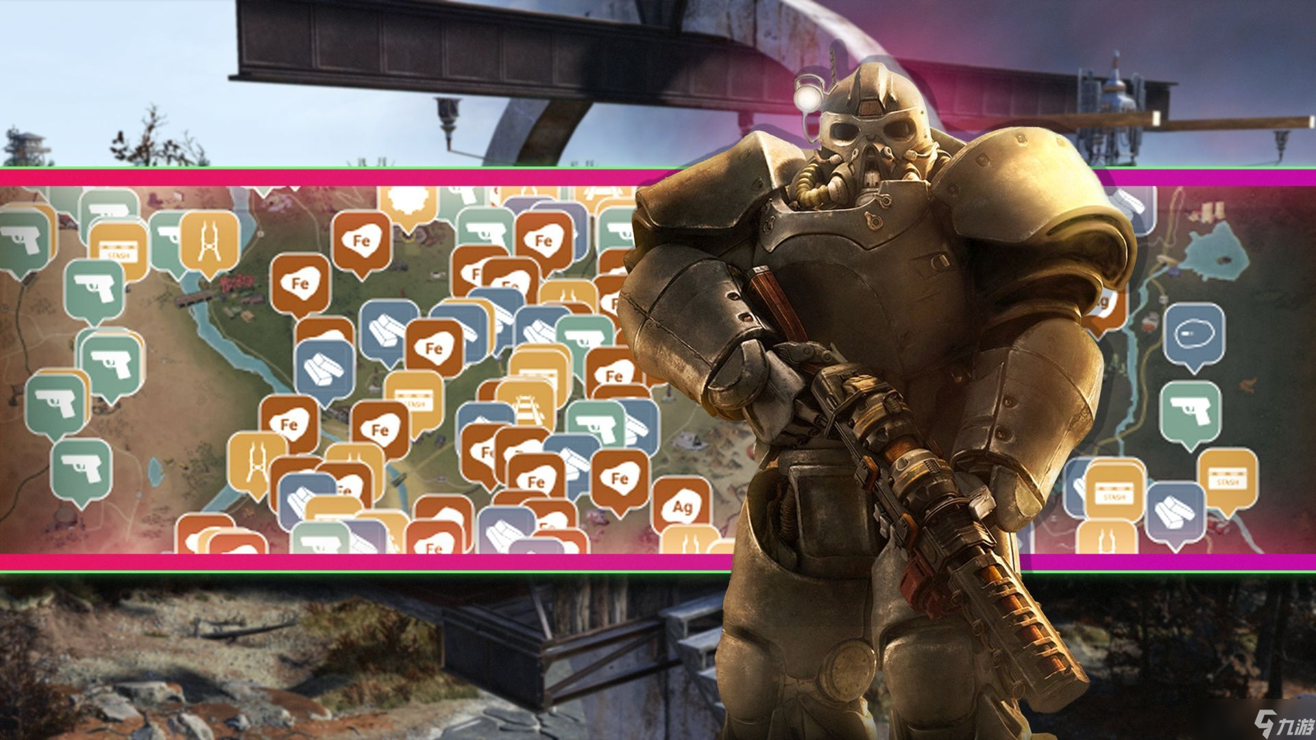 《Fallout 76 76》玩家打造的馅饼避难所，堪称该游戏最无厘头稀有物品的圣殿