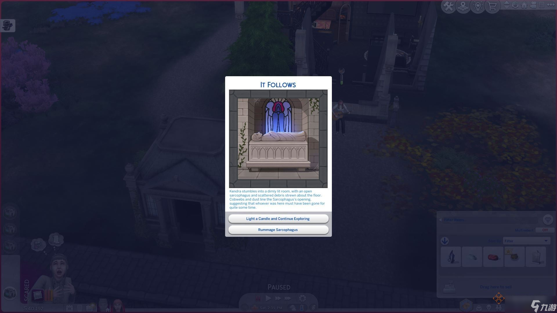 如何从《The Sims 4: Life & Death》的墓穴中获取奖励