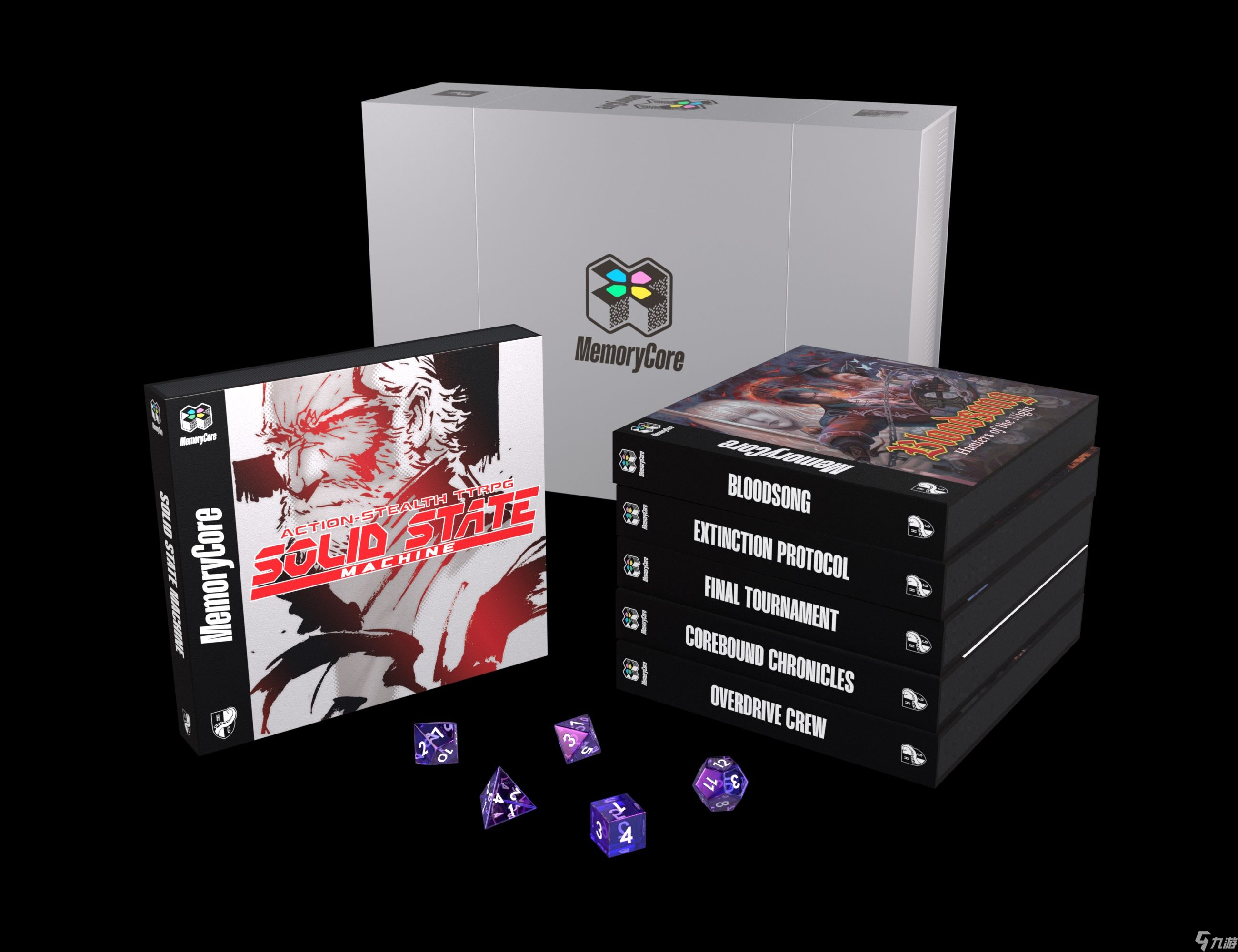 MemoryCore 融合 PS1 游戏精华,打造风格独特的新型 TTRPG