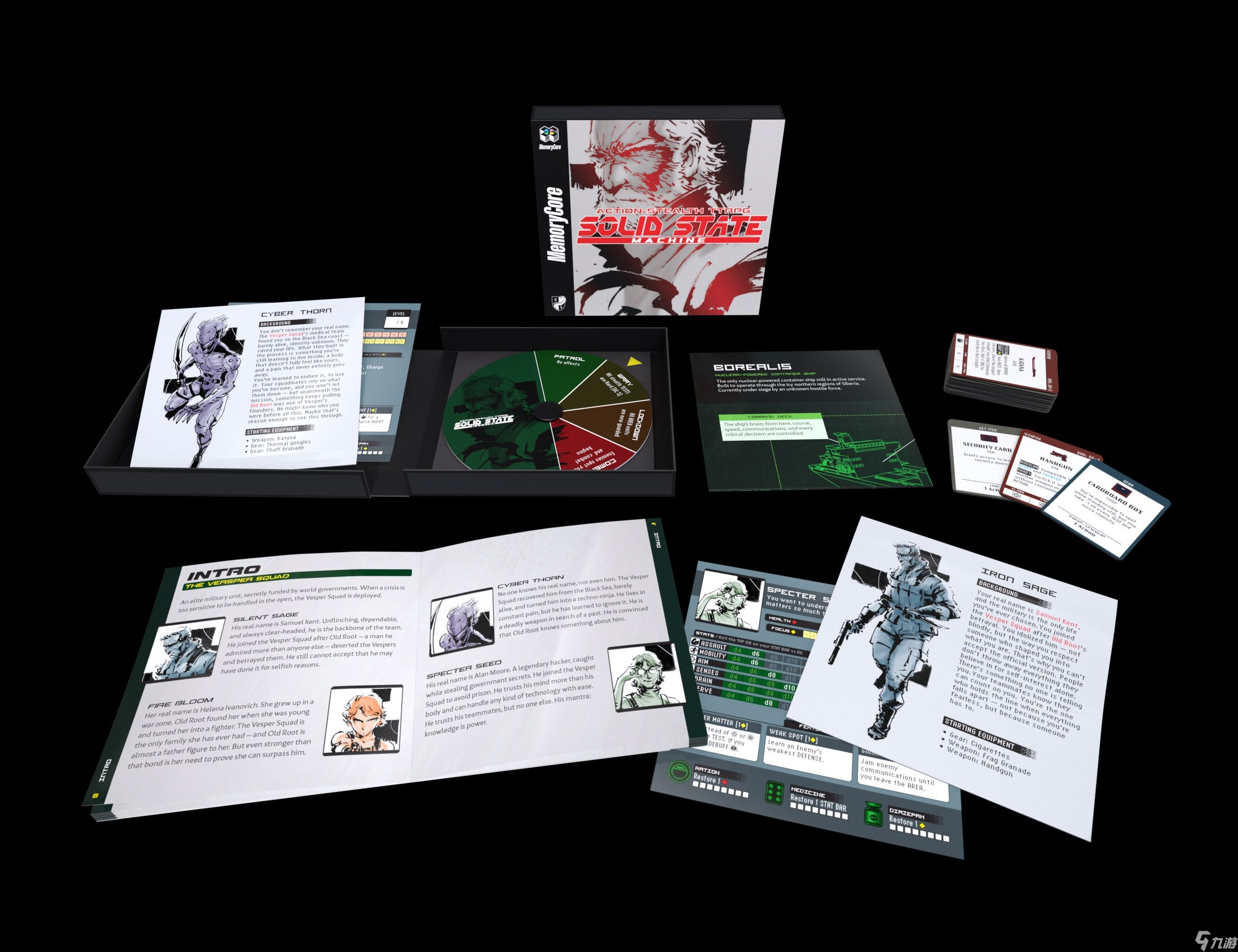 MemoryCore 融合 PS1 游戏精华,打造风格独特的新型 TTRPG