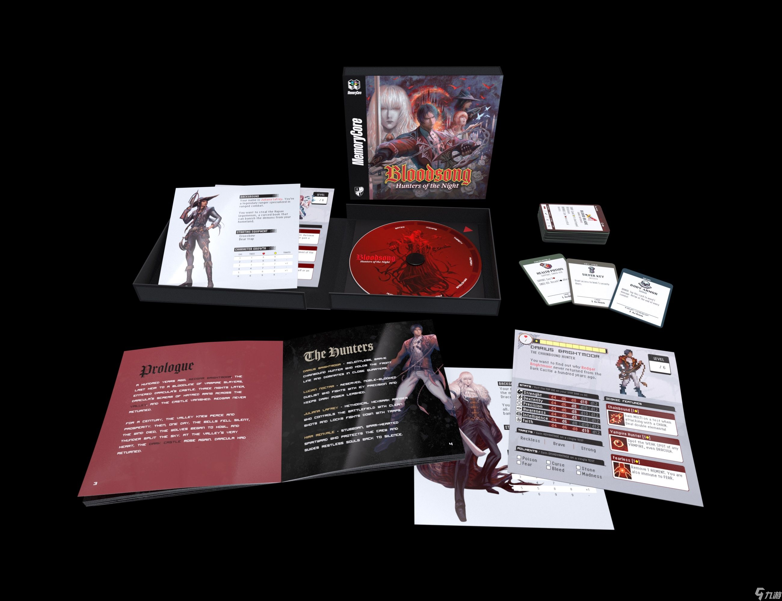 MemoryCore 融合 PS1 游戏精华,打造风格独特的新型 TTRPG