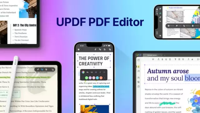 UPDF Editor 是您应该尝试的最佳 AI PDF 编辑器