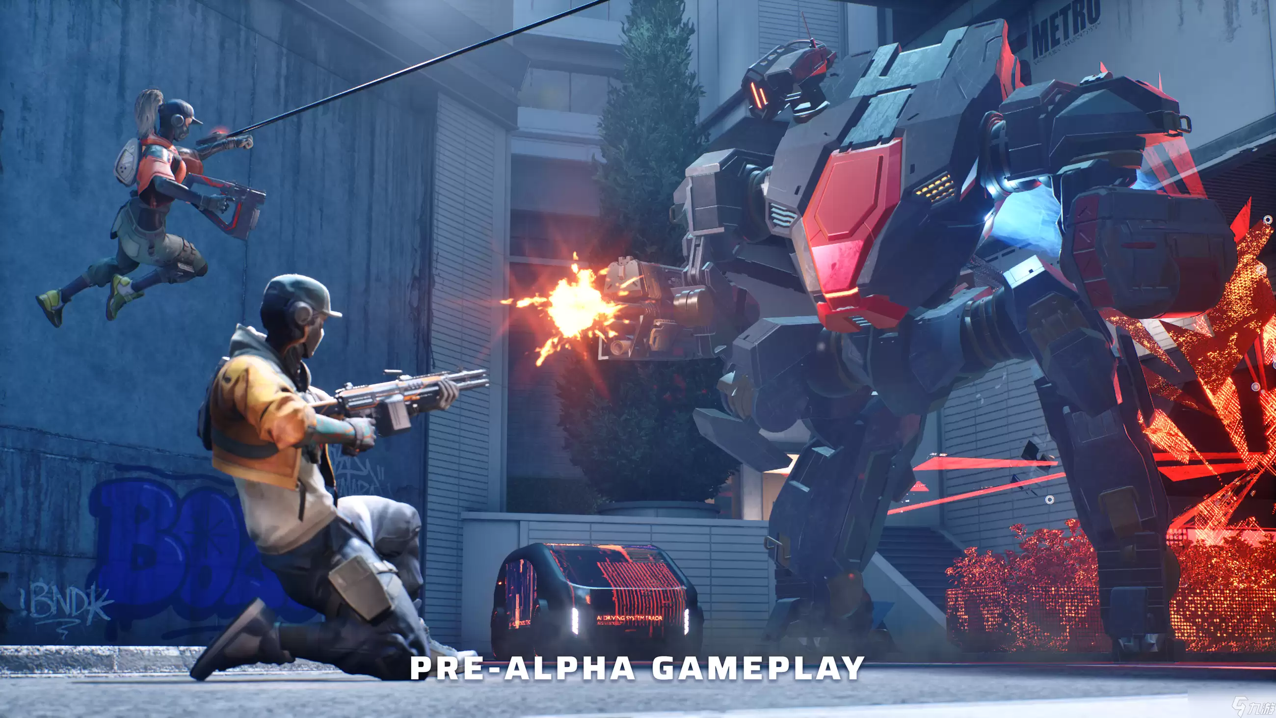 Empulse 是一款由 Splitgate 开发商打造的受 泰坦陨落2 启发的射击游戏。