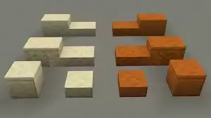 我的世界如何制作平滑红砂岩台阶