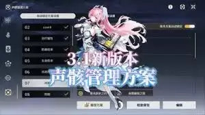 鸣潮3.2声骸管理方案套装码有哪些