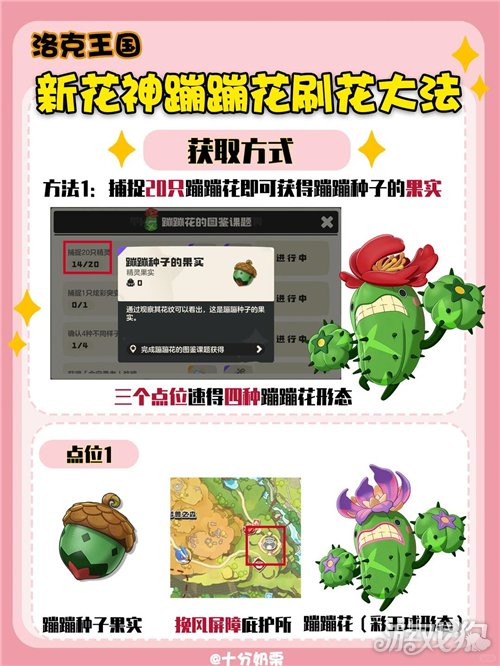 洛克王国世界刷花攻略最新-蹦蹦花怎么刷花