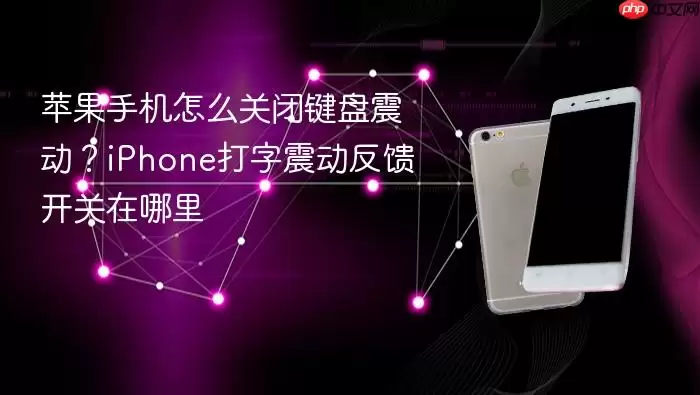 苹果手机如何关闭键盘震动 iPhone打字震动反馈开关位置