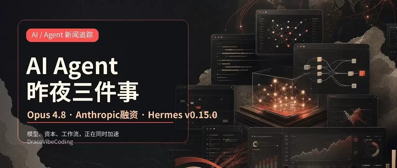 Opus4.8发布_Anthropic获650亿融资_Hermes推出V0.15.0：BestBlo科技周报
