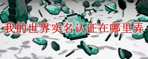 我的世界实名认证怎么操作
