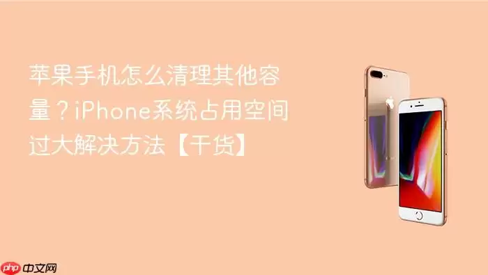 iPhone其他存储空间清理指南：系统占用过大解决技巧