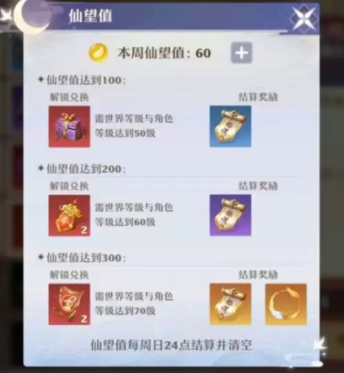 梦幻新诛仙仙望值的作用和获取方法2