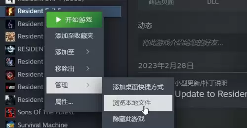 生化危机5中文怎么设置-生化危机5中文设置教程
