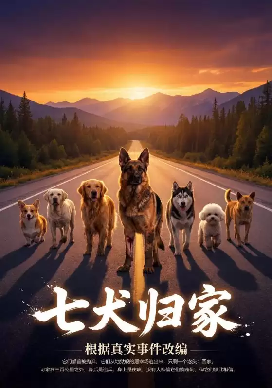 短剧七犬归家剧情介绍