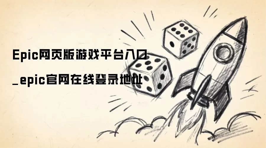 Epic网页版游戏平台入口_epic官网登录地址