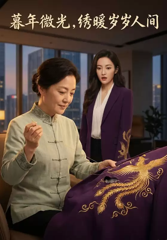 短剧《暮年微光，绣暖岁岁人间》剧情介绍