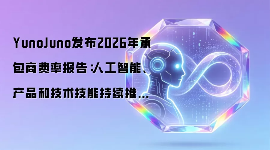 YunoJuno公布2026年承包商费率报告：人工智能、产品和技术技能持续推动承包商市场增长