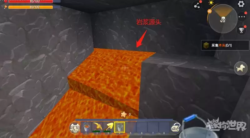 迷你世界地心门框怎么合成