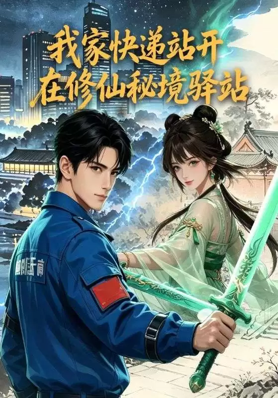 短剧《我家快递站开在修仙秘境驿站》剧情简介