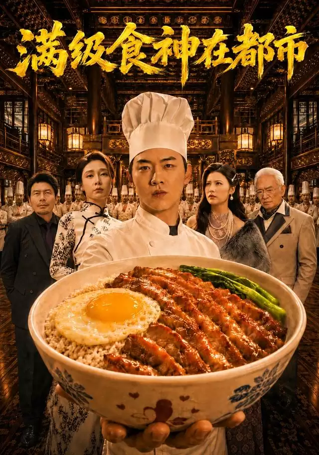 短剧《满级食神在都市》剧情介绍
