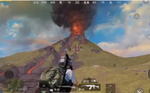 和平精英火山密室刷新点4