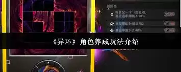 异环角色养成如何玩