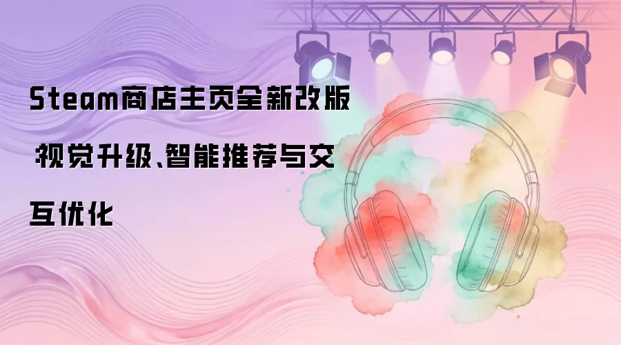 Steam商店主页全新改版:视觉升级、智能推荐与交互优化