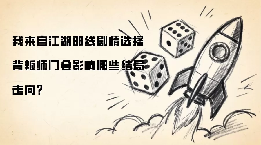 我来自江湖邪线剧情选择背叛师门会影响哪些结局走向