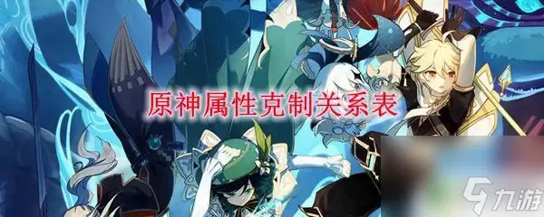 原神七大元素克制关系_原神属性表