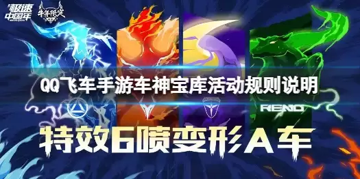 《QQ飞车手游》牛年限定A车返场介绍 车神宝库活动规则说明