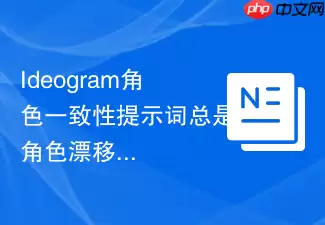Ideogram角色一致性提示词总出现角色漂移怎么办