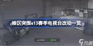 暗区突围s13电视台都有哪些改动