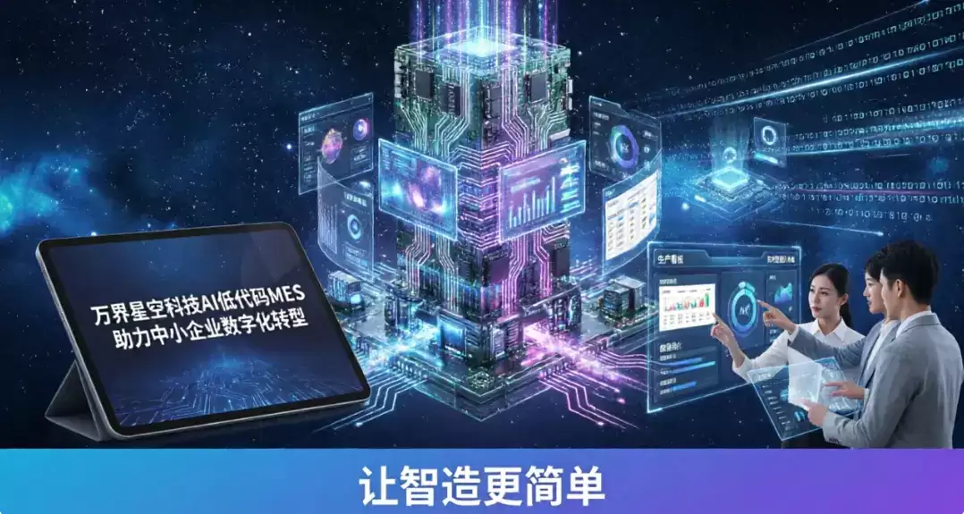 想转又怕转：AI低代码MES助力中小企业数字化转型