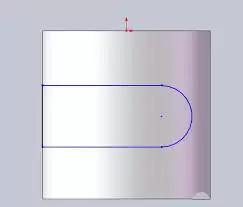Solidworks如何切除圆柱中间部分