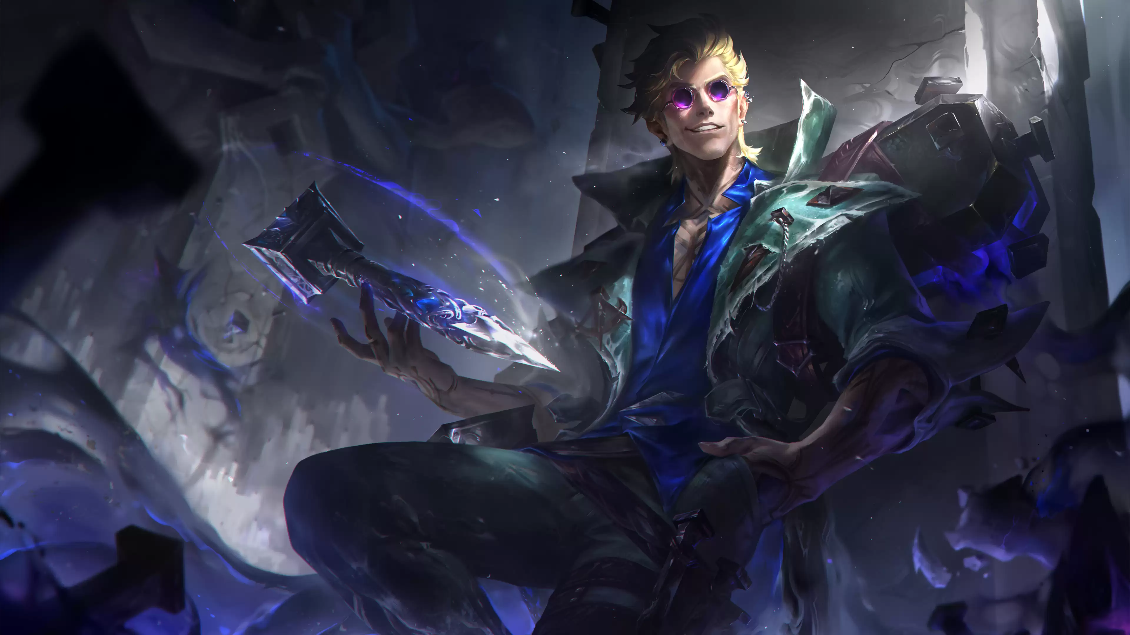 LOL新英雄灰烬驱魔人洛克：技能视频演示