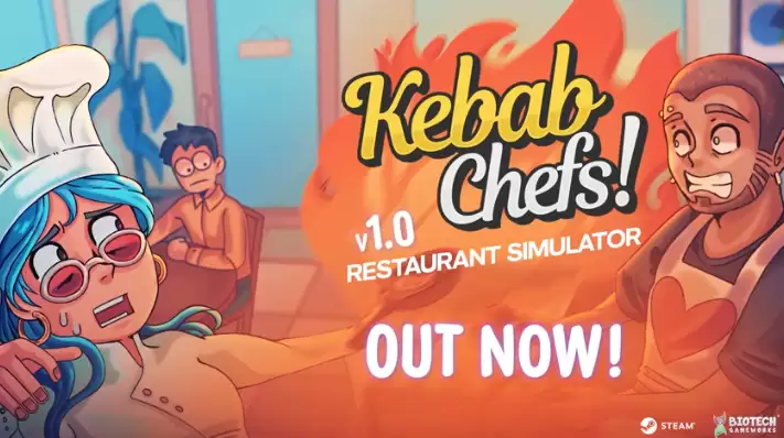 烤串大厨！餐厅模拟器6月12日Steam上线：支持四人联